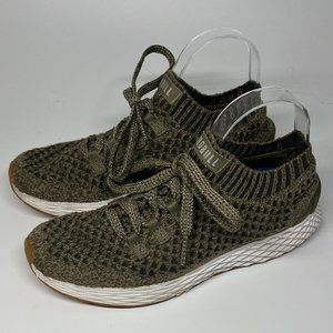 NO BULL Gray/Army Green Diamond Knit Runners